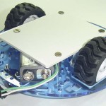 Le support LabDec bloque l'accu 9V